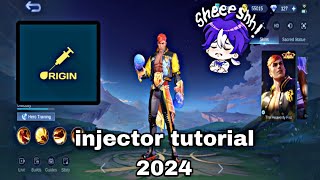 injector tutorial Tagalog version 2024 [upl. by Heyer]