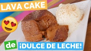 VOLCÁN DE DULCE DE LECHE LAVA CAKE  La Cooquette [upl. by Normac]