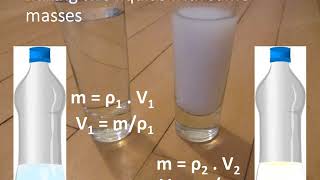 Physics  What is Effective Density of a Mixture Same Mass Different Volume  English [upl. by Els885]