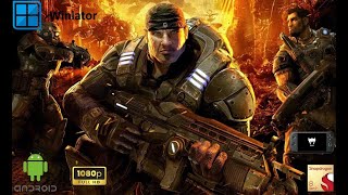 Winlator 713 Glibc Cmod V8A  Gears of War 1080P test  Odin 2 Max [upl. by Ade]