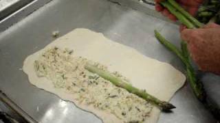 Asparagus Stuffed Fougasse [upl. by Philipines]