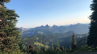 Mount Rainier Hike 83124 voicereveal hiking mtrainier [upl. by Laddy]