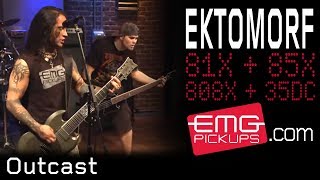 Ektomorf performs quotOutcastquot live on EMGtv [upl. by Fauman158]