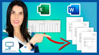 ✅ IMPORTAR datos de EXCEL a plantilla WORD  Combinar correspondencia [upl. by Fishman753]