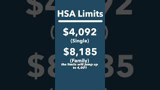 HSA Contribution Limits for 2023 and 2024 [upl. by Yelsnya371]