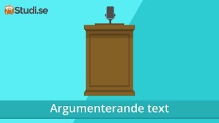 Argumenterande text Svenska  wwwbinogise [upl. by Stillman989]