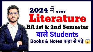 Ba First semester English literature 202425 Books and Notes [upl. by Tuckie]