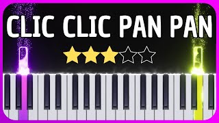 Yanns  Clic Clin Pan Pan  Piano Tutorial  Sheet Music [upl. by Atinek]