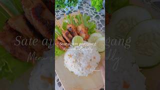 Sate Ayam Panggang menu diet friendly [upl. by Celestine]