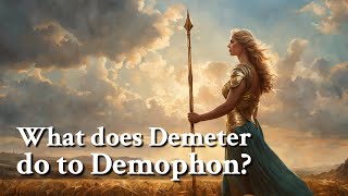 What does Demeter do to Demophon Greek Mythology Story [upl. by Arul]