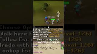 The Dumbest Drop Transfer In Osrs History [upl. by Nebur]