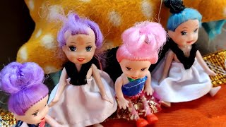 Khushi Cartoon Doll Part174Barbie Doll All Day routine in India villageBarbie Doll Bedtime story [upl. by Adala]