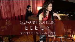 Giovanni Bottesini  Elegy no 1 for Double Bass and Piano [upl. by Mitran663]