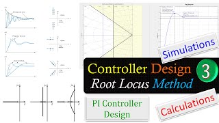 Root Locus Design Method 🌟 PI Controller Design 🌟 Calculations amp MATLAB Simulations 💡 Example 3 [upl. by Oyr198]