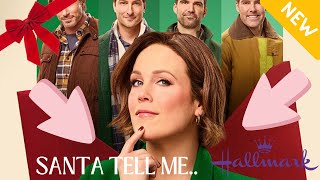 Santa Tell Me🎅  HALLMARK  NEW CHRISTMAS MOVIE  HALLMARK CHRISTMAS MOVIE [upl. by Blaseio]