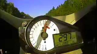 Top Speed Suzuki GSXR 750 Full Power 306 kmh [upl. by Stevy445]