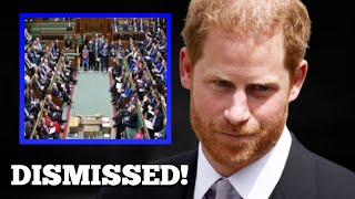 BANNED King DROPS LATE NIGHT BLOW on Harry as Parliament BANS Him From EVER Entering UK Again [upl. by Ave]