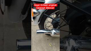 Royal Enfield Original Upswept Silencer Sound 🔥 [upl. by Trinidad]