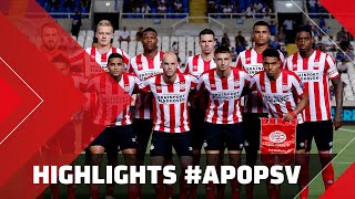 HIGHLIGHTS  Apollon Limassol  PSV [upl. by Beatrix]