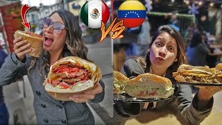 TORTAS MEXICANAS VS TORTAS VENEZOLANAS  Son Gigantes [upl. by Wini]