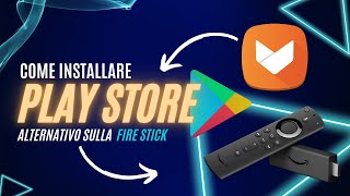 Come Installare PlayStore Alternativo Aptoide TV su Fire Stick [upl. by Edithe]