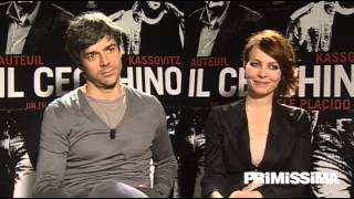 Intervista a Violante Placido e Luca Argentero per il film Il cecchino [upl. by Tillion]