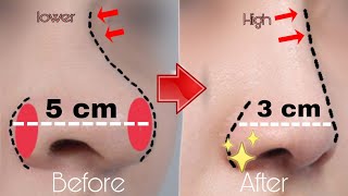 Top Exercises For Nose  Practice it Every Day to Have a Perfect Beautiful Nose  Home Fitness [upl. by Schrader854]