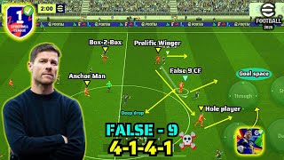 False 9 🤯🫴🔥 4141 OP Quick Counter Unstoppable Formation In eFootball 2025 🥵 [upl. by Davida]