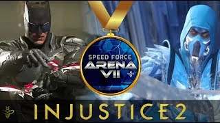 THERES A NEW CHAMPION IN THE ARENA Speed Force Arena 7 Full Injustice 2 Tournament [upl. by Lexine]