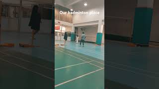 Nanjing polytechnic Institute Badminton 🏸 place china badminton playground viralvideo [upl. by Daley15]