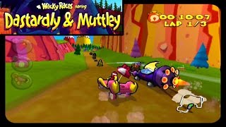 Wacky Races Starring Dastardly and Muttley  PS2 Gameplay [upl. by Jaclyn623]