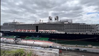 ZUIDERDAM AMERICAN HOLLAND cruise ship in Cobh Harbour 152023 [upl. by Anide]