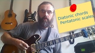 Diatonic Chords in Pentatonic Scales [upl. by Velma]