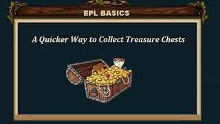 Elvenar Basics  A quicker way to collect treasure chests [upl. by Rafaj19]