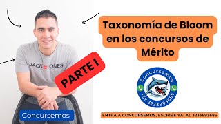 Taxonomía de Bloom en los concursos de Méritos [upl. by Brosine]