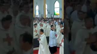 Tahbisan 13 Imam SVD di Gereja Onekore Ende Flores [upl. by Trinette]