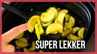 Courgette uit de Airfryer Super Simpel Recept [upl. by Tisbee193]