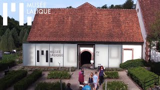 Musée Lalique  Vivez lexpérience du verre et du cristal en Alsace [upl. by Netneuq]