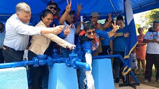 Alcaldía de Diriamba inaugura proyecto de agua potable que beneficiará a 3 comunidades [upl. by Carmelina562]