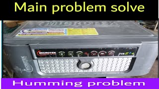 Microtek inverter main problem [upl. by Nawyt595]