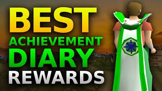 Best Achievement Diary Rewards in OSRS [upl. by Aikahs]