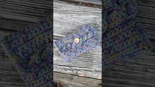 Crochet Elena Wallet with Coin Purse Inside 💜 handmade crochet shorts [upl. by Andaira]