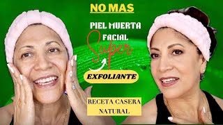 COMO EXFOLIAR LA CARA Y LABIOS SIN DAÑARLO RECETA NATURAL LA MEJOR SUPER TIPS [upl. by Amargo]