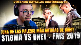 ¡UNA DE LAS PALIZAS MÁS MÍTICAS DE BNET  STIGMA VS BNET  REVOTANDO BATALLAS HISTÓRICAS 5 [upl. by Llerrud]