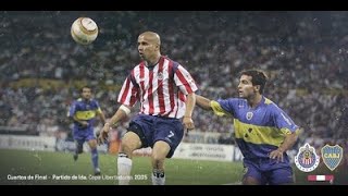 Goles chivas 40 Boca Historico partido de ida y golazos [upl. by Finegan]