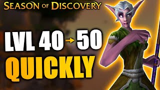 Phase 3 Leveling Guide 4050 in Season of Discovery Classic WoW [upl. by Eelyrehc]