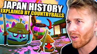 Japans History Explained By A Countryball Game [upl. by Aremahs]