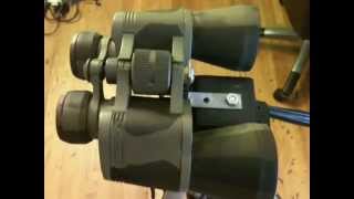 Quick and Easy Binocular Mount to Tripod DIY [upl. by Juetta]