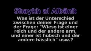 Shaykh Nasiruddin AlAlbani  Ehe und Schicksal Ist die Ehe etwas vorherbestimmtes oder eine Wahl [upl. by Ellehctim]