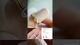 Is This Shein Heart Moissanite Ring Real Diamond Tester Reveals All [upl. by Eibot692]